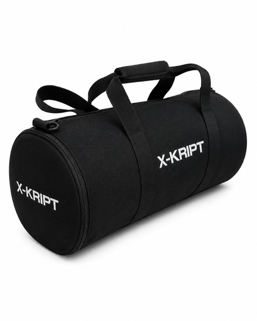 X-KRIPT Canvas Cylinder Bag - Shoe Compartment